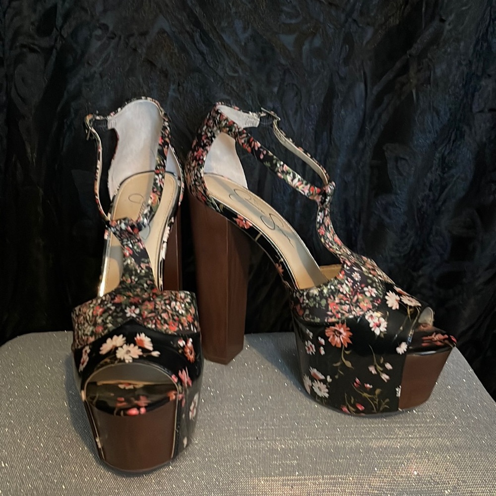 Never worn outside. Jessica Simpson Heels